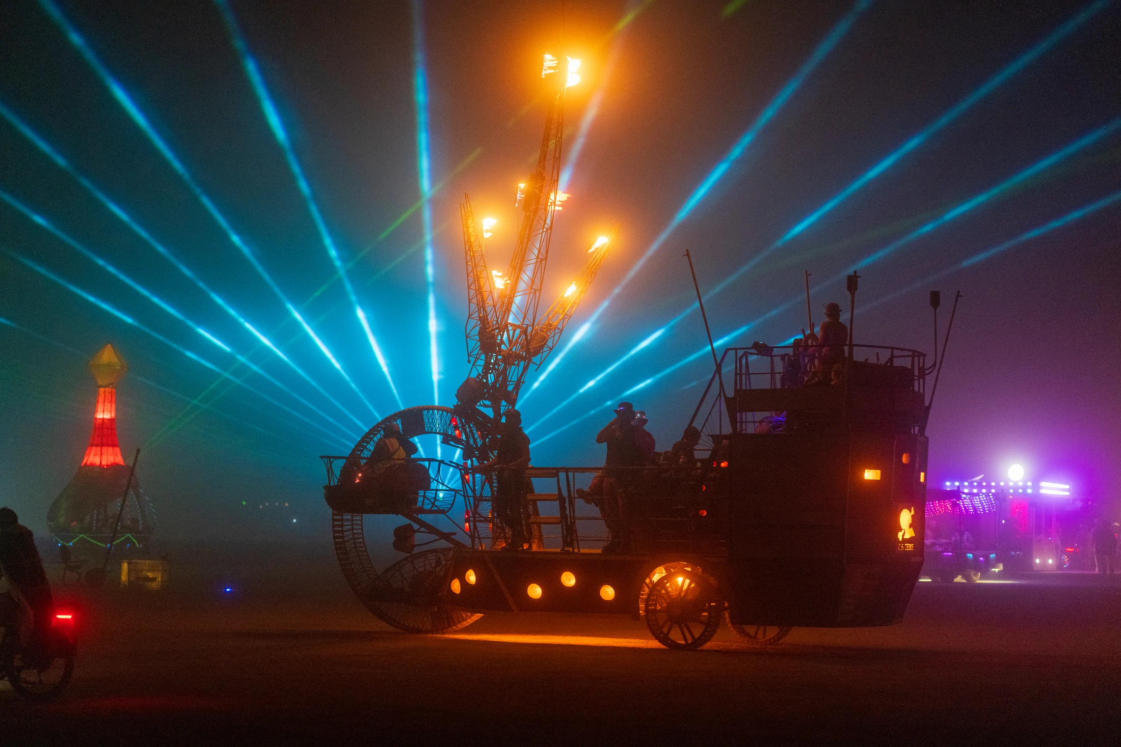 The Clock Ship Teresita at Burning Man 2024