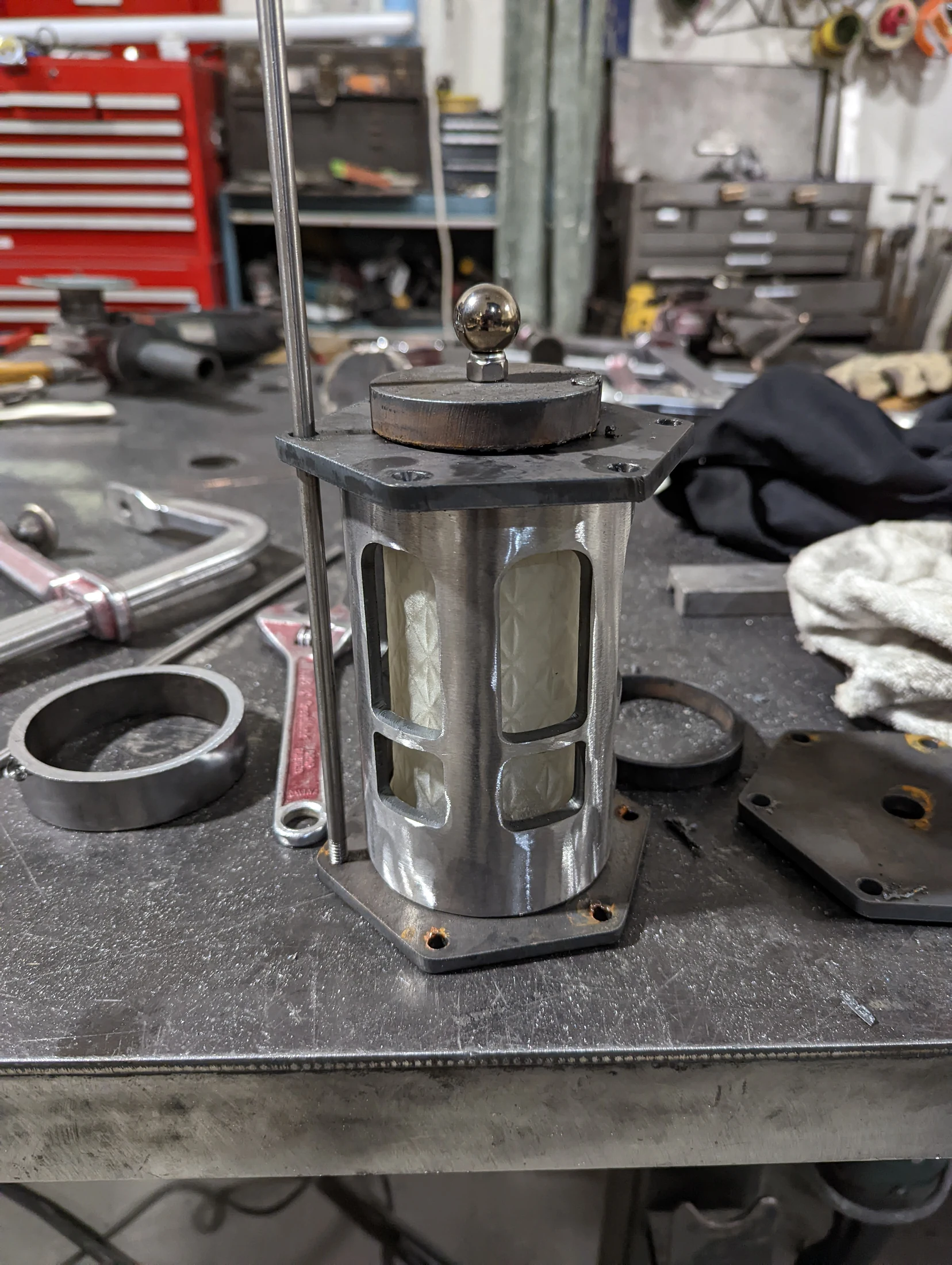 Custom detail assembly for Lawn Dart