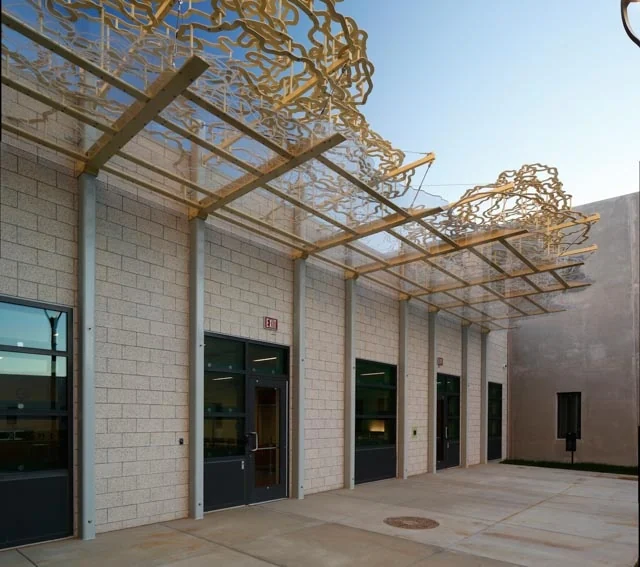 Completed cloud courtyard of Passing Storms